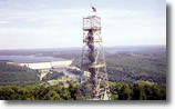 Tower and Dam in Bull Shoals, Arkansas